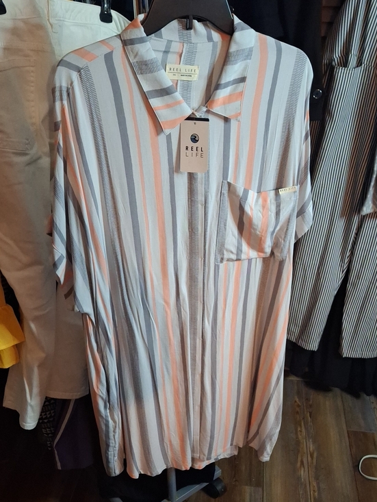 reel life Dresses & Skirts - Reel Life Beachside XXL Glacier Gray NWT